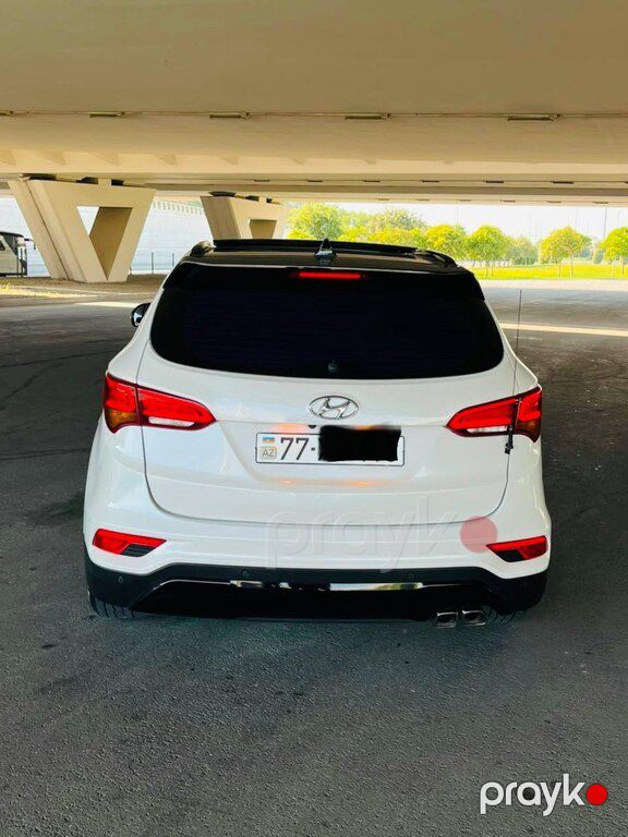 Hyundai Santa Fe, 2.0 L, 2016 il, 218 000 km — Avtomobillər, Bakı (6)