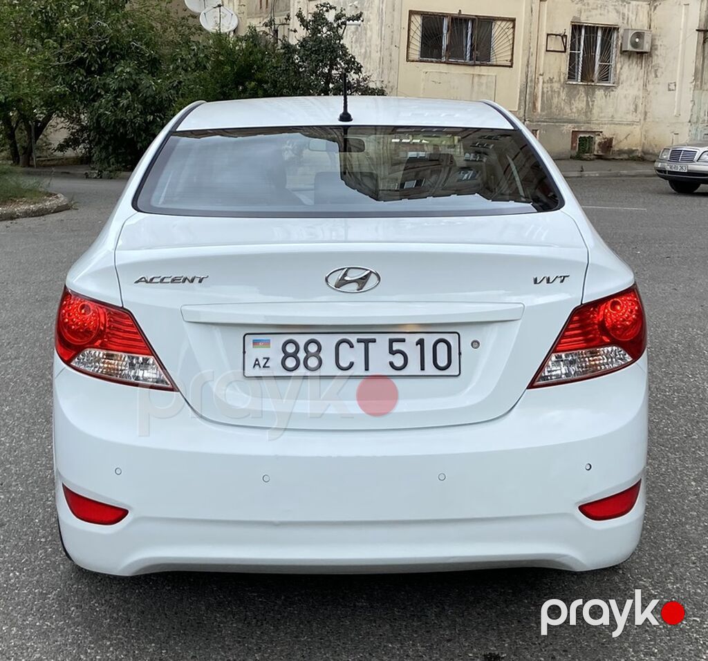 Hyundai Accent: 1.4 l 2013 il Sedan — Avtomobillər, Bakı (6)