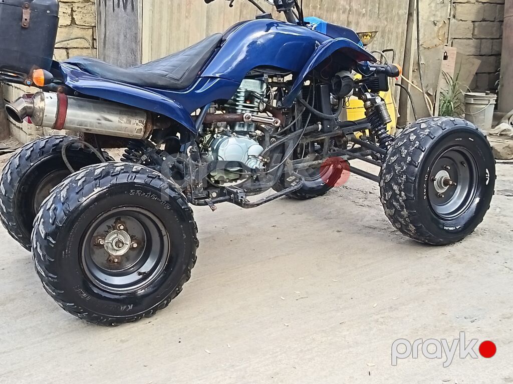 ATV / Kvadrovelosiped – mavi rəng - 4 təkərli off-road kvadro, ön — Kvadrosikllər və baqqilər, Xudat (5)