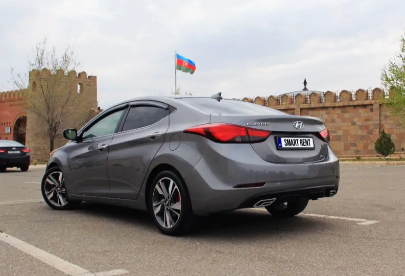 Hyundai Elantra 2014 — gündəlik icarə — Minik avtomobili icarəsi, Naxçıvan (2)