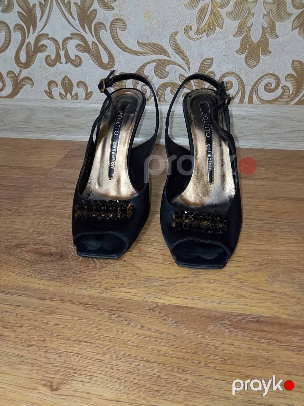 Brend: Poletto Collection Model: Qadın açıq burunlu slingback tufli — Tufl, Bakı (5)