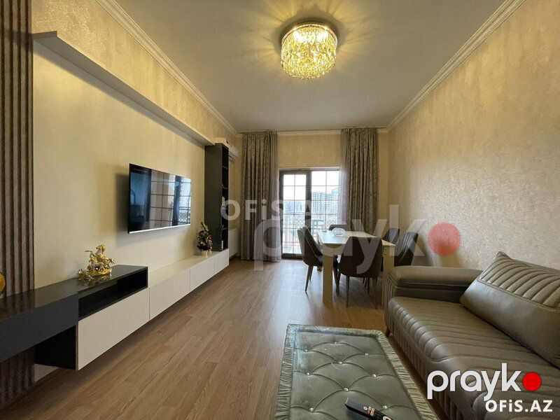 Yeni tikili Kirayə Verilir Nərimanov r., Gənclik m., 3 otaq, 120 m² — Mənzil, Bakı (3)