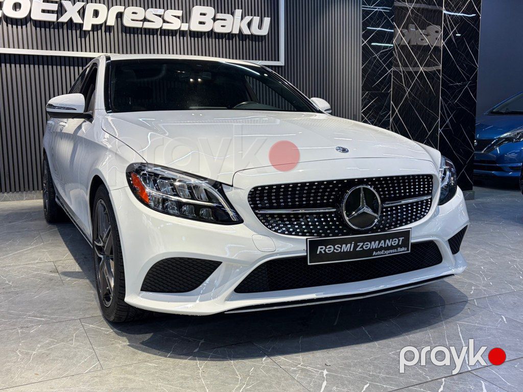 Mercedes C 300, 2.0 L, 2019 il, 172 000 km — Avtomobillər, Bakı (8)