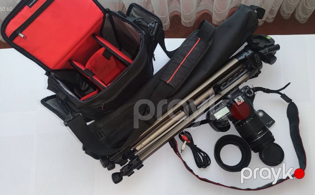 Fotoqrafiya dəsti – Canon EOS 7D + aksesuarlar Paketin tərkibi — Fotoaparat, Bakı (3)