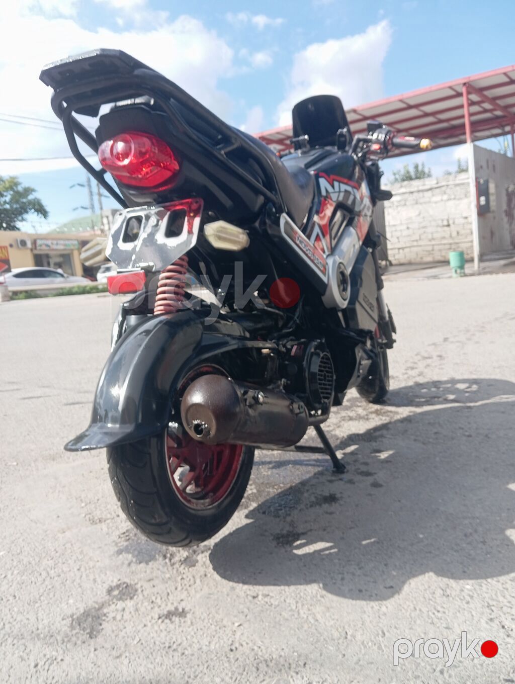 MVR şəhər tipli motosiklet - Kuzov: naked/street dizayn, qara rəngli — Mopedlər və skuterlər, Digah (9)