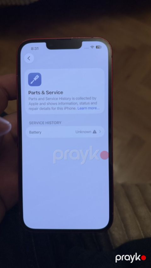 IPhone 13, 128 GB, Qırmızı, Face ID — Bakı