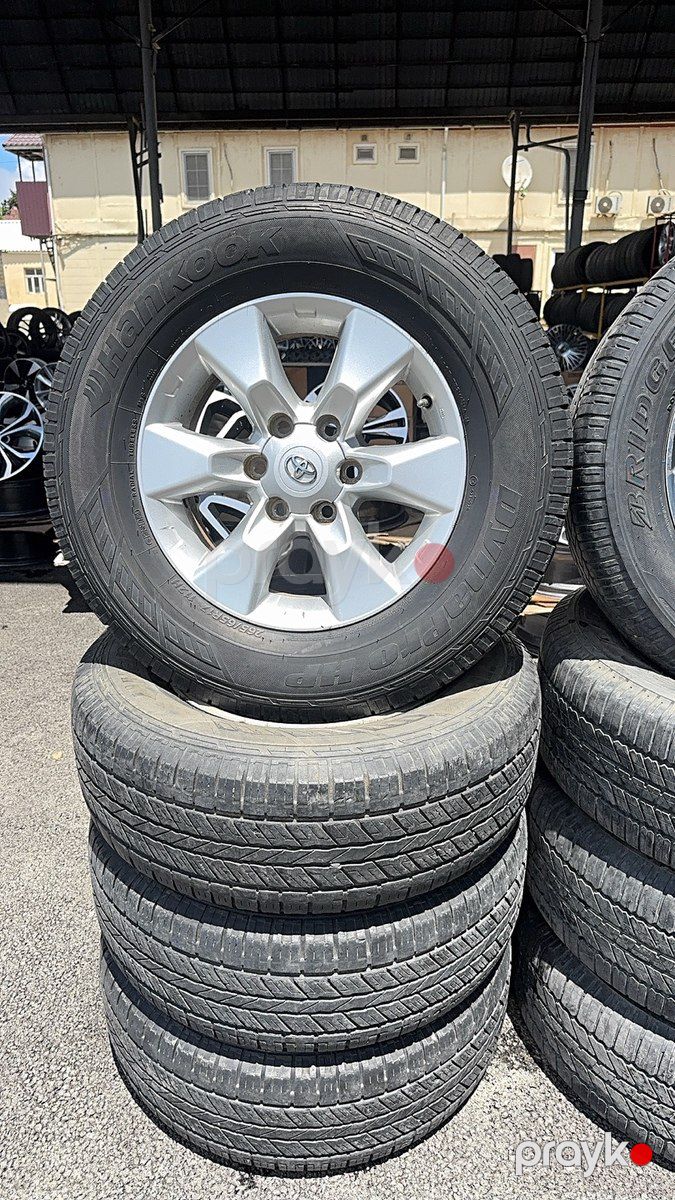 Toyota Prado təkərləri R17 — Ehtiyat hissələri və aksesuarlar, Bakı (4)