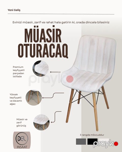 Masa və oturacaqlar — Bakı