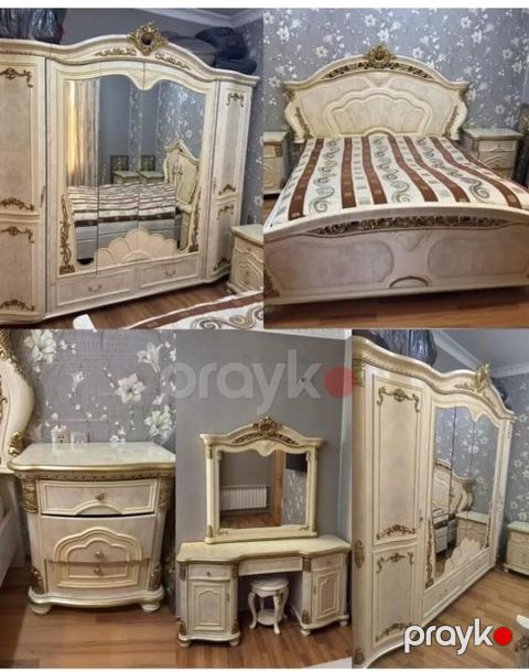 İkinəfərlik çarpayı, Dolab, Termo, 2 tumba, İşlənmiş — Digah