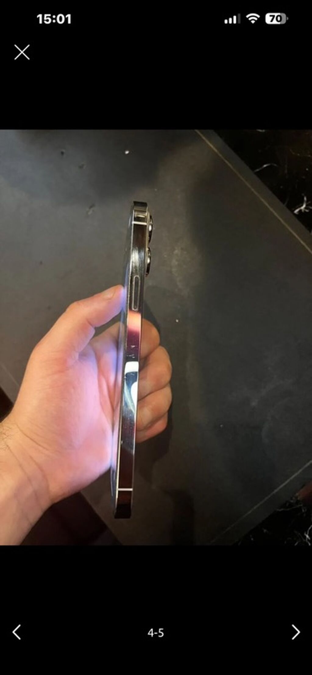 IPhone 13 Pro Max, 256 GB, Ağ, Face ID — Apple iPhone, Bakı (4)