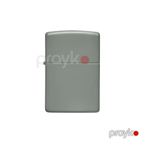 Alışqan Zippo Flat Gray Pocket Lighter — Bakı