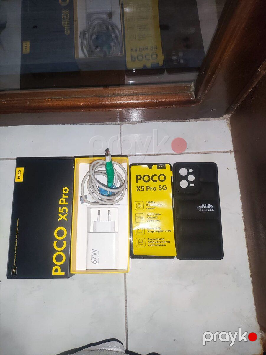 Xiaomi Poco X5 Pro 5G Black 256GB/8GB — Smartfonlar, Bakı (9)