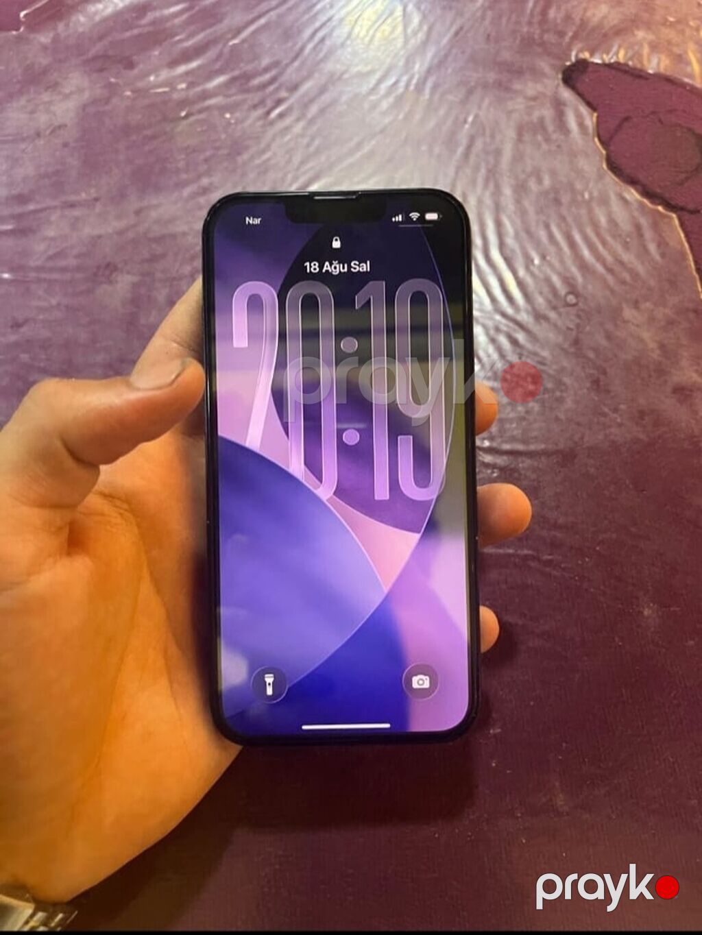 IPhone 13, Qara, Face ID — Apple iPhone, Saatlı (2)
