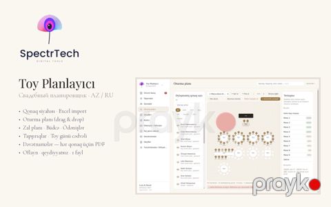 Toy planlayıcı proqramı — Bakı