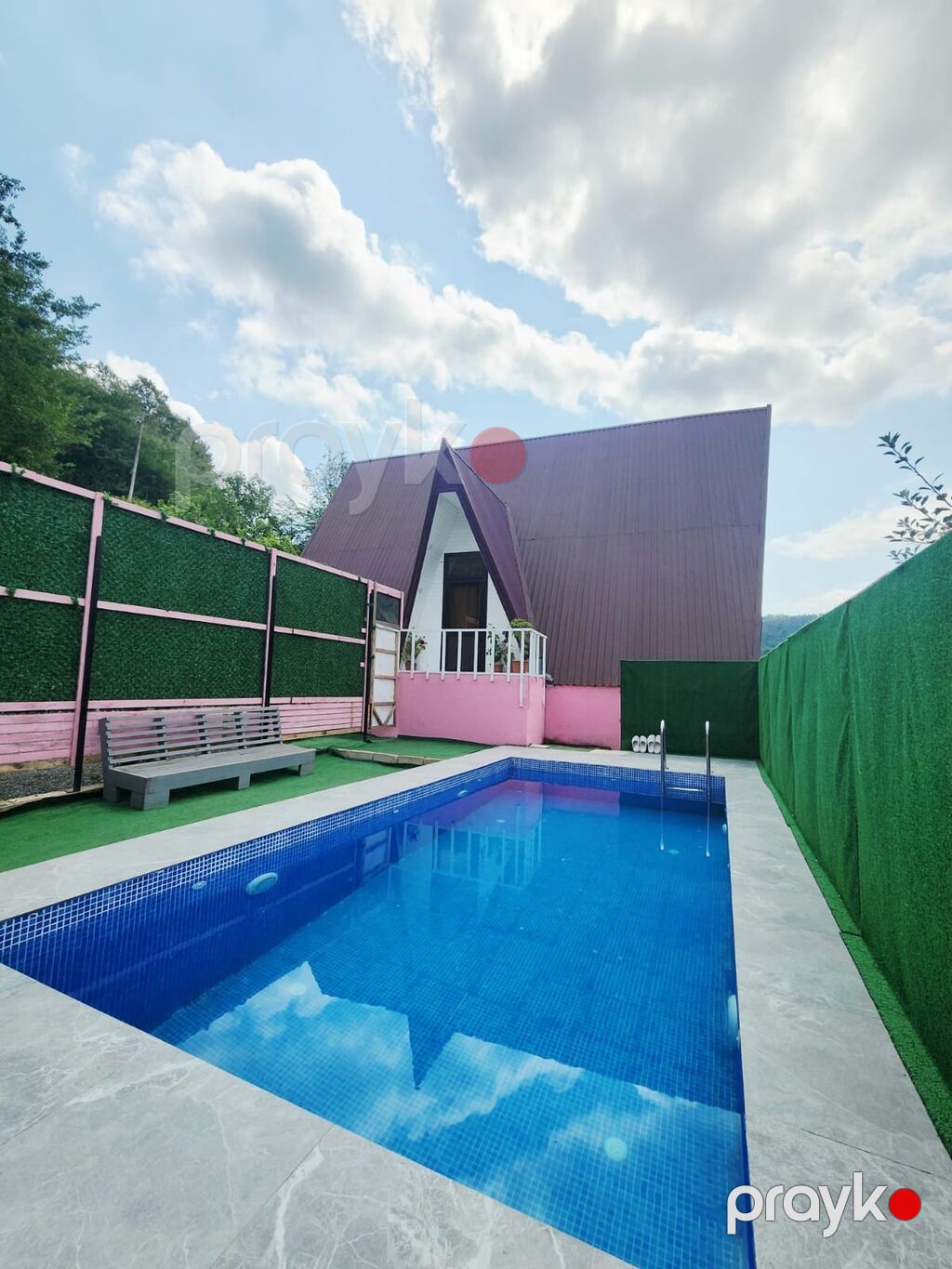 Lerik bölgəsində təbiət mənzərəli iki mərtəbəli kirayə dağ evi — Ev, villa, Lerik (10)