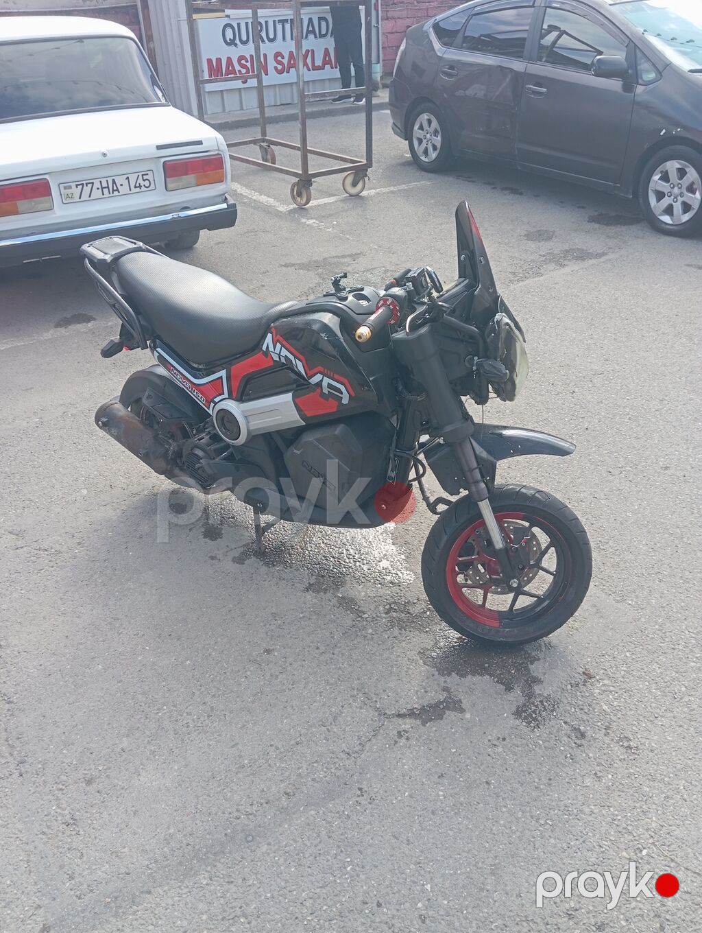 MVR şəhər tipli motosiklet - Kuzov: naked/street dizayn, qara rəngli — Mopedlər və skuterlər, Digah (3)