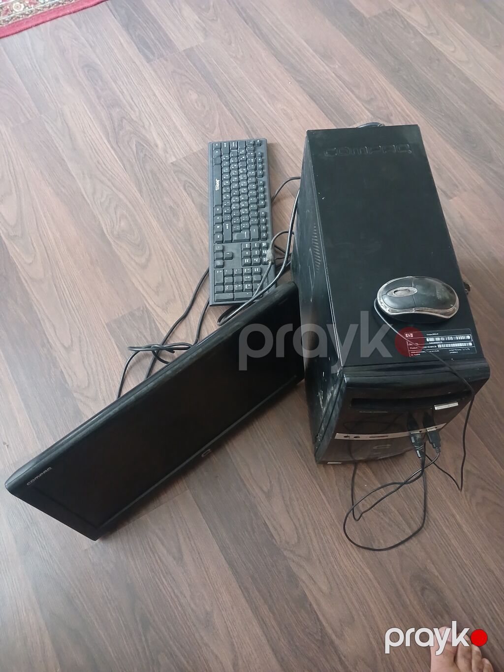 HP Compaq stolüstü kompüter dəsti Tərkib: - HP Compaq sistem bloku — Masaüstü kompüterlər, Bakı (3)