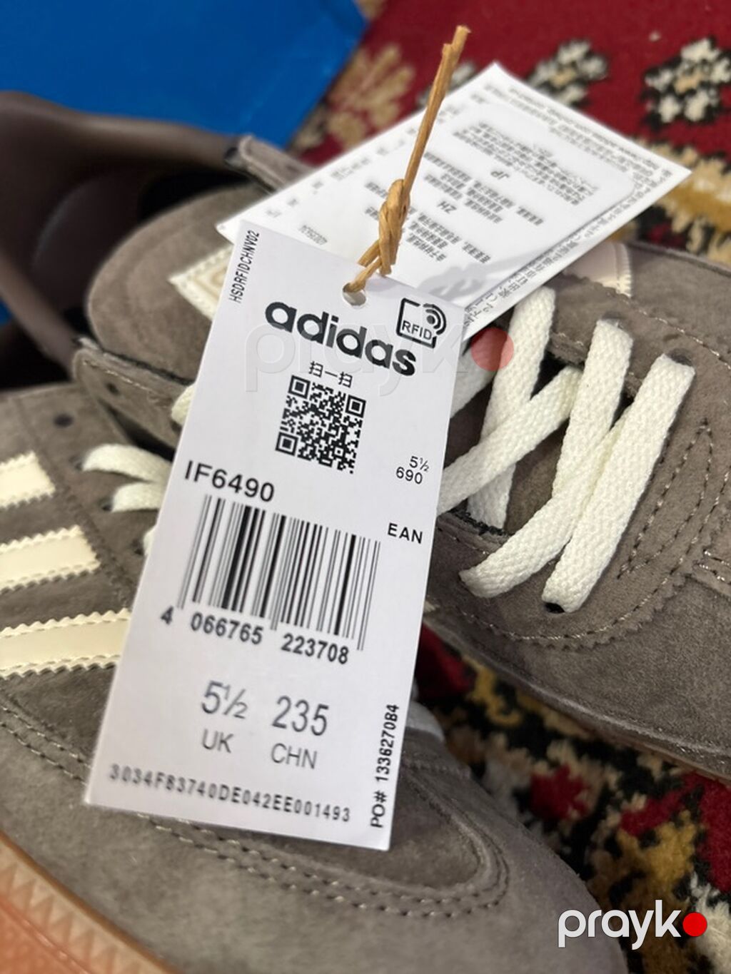Adidas Originals Handball Spezial idman ayaqqabısı Real Alıcıya — Krossovkalar, Masazır (2)