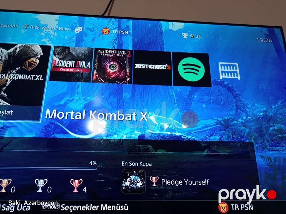 PS4 Slim 500GB — Oyunlar, konsollər və proqramlar, Şəki (7)