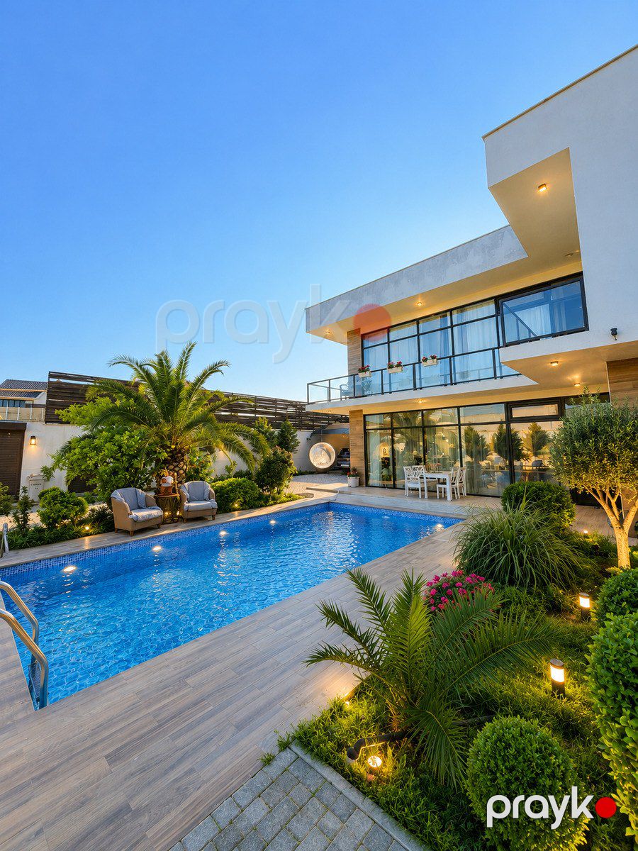 İcarəyə verilir 5 otaqlı həyət evi/bağ evi 360 m² — Ev, villa, Bakı (2)