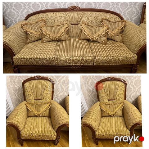 Divan +2 kreslo 350azn divan açilmir baza yoxdu. Ünvan:Ayna — Bakı