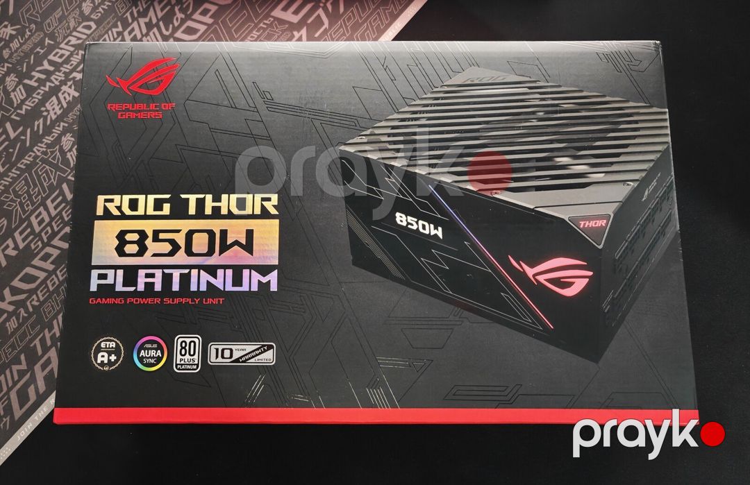 ASUS ROG Thor 850W 80+ Platinum — Kompüterlər və noutbuklar, Bakı (2)