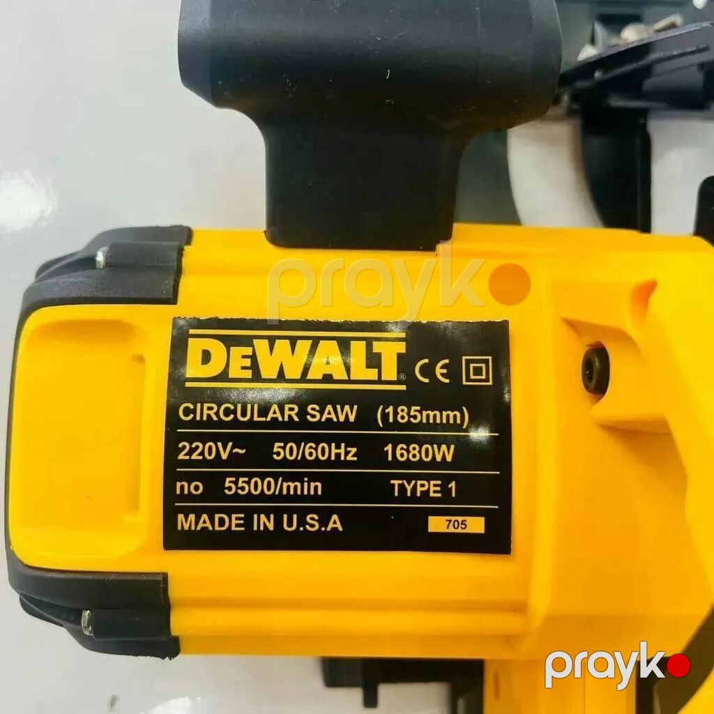 Dewalt dairəvi mişar (185 mm) - Güc: 1680 W - Gərginlik: 220 V, 50/60 — Testerler və labirintlər, Digah (3)