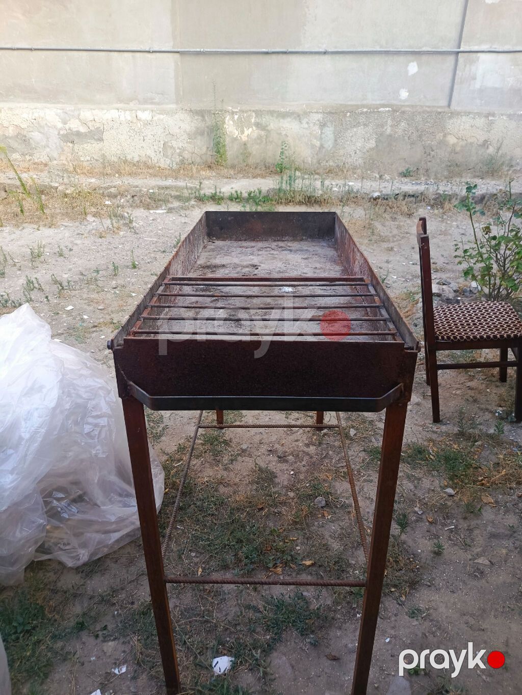 Manqal, Kömür, İşlənmiş, Setka ilə, Şişli, Ünvandan götürmə — Mangal və aksesuarları, Bakı (4)