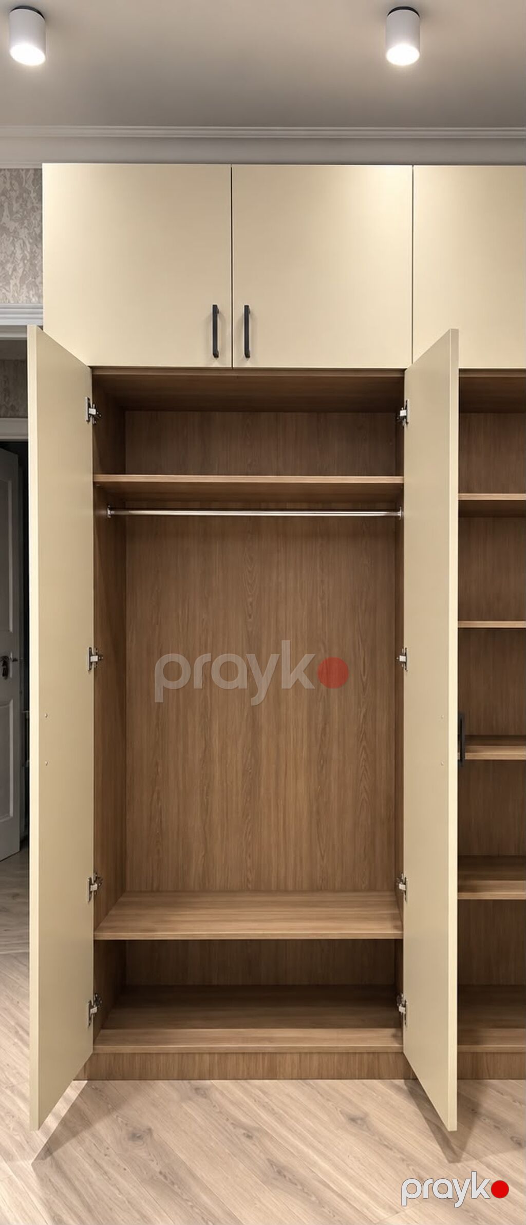 İşlənmiş, 4 qapılı, Siyirməli, Açılan, Düz dolab — Şkaflar, Bakı (3)