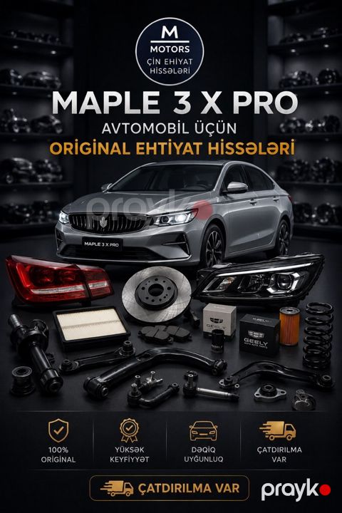 Maple X3 pro ehtiyat hissələri — Bakı