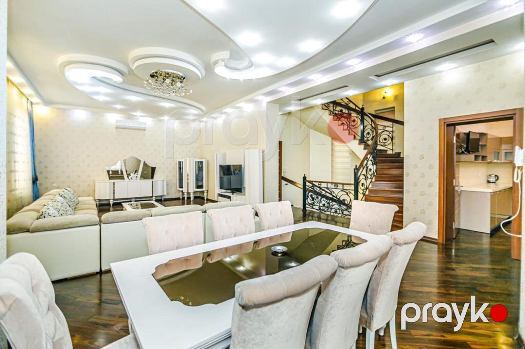 İcarəyə verilir 8 otaqlı həyət evi/bağ evi 600 m² — Ev, villa, Bakı (6)