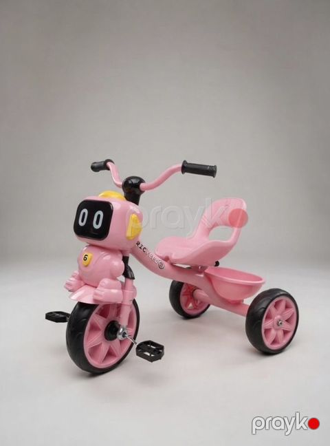Uşaq üçtəkərli velosiped – robot dizaynlı - 3 təkərli sabit — Xırdalan