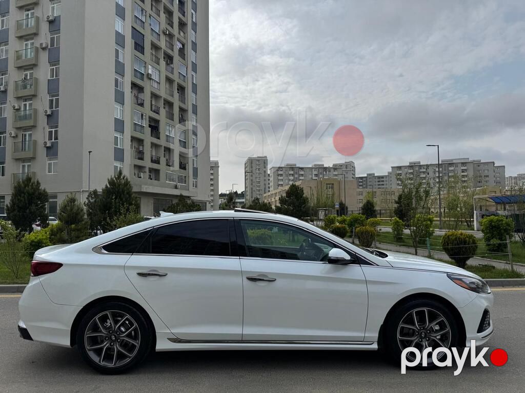Hyundai Sonata, 2.0 L, 2018 il, 103 400 km — Avtomobillər, Bakı (10)