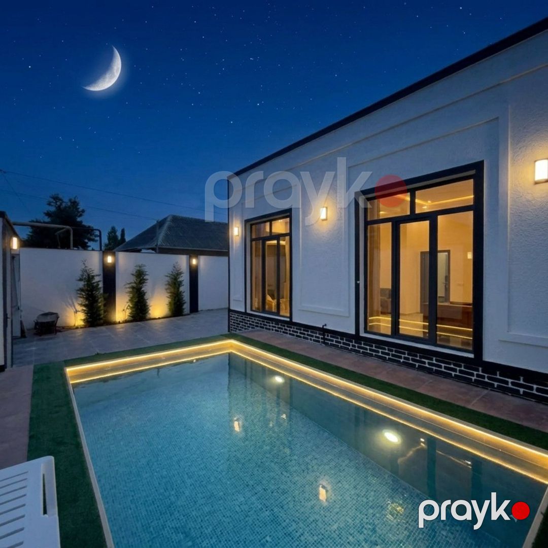 Satılır 4 otaqlı həyət evi/bağ evi 150 m² — Ev, villa, Bakı (2)