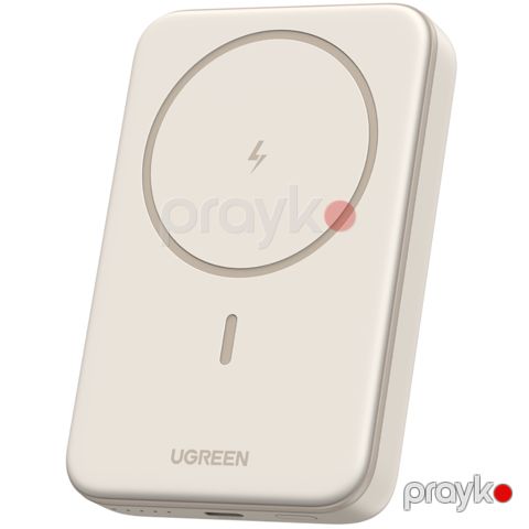Power Bank Ugreen 10000 mAh Magnetic PB561_25208 Beige — Bakı