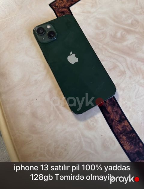 IPhone 13, 128 GB, Yaşıl, Face ID — Xırdalan