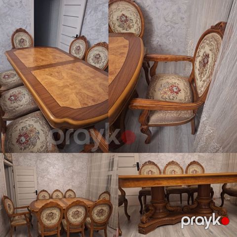 Masa dəsti satılır 550₼. 8 oturcağı var.Ünvan 8km. 5997. Fatimə99