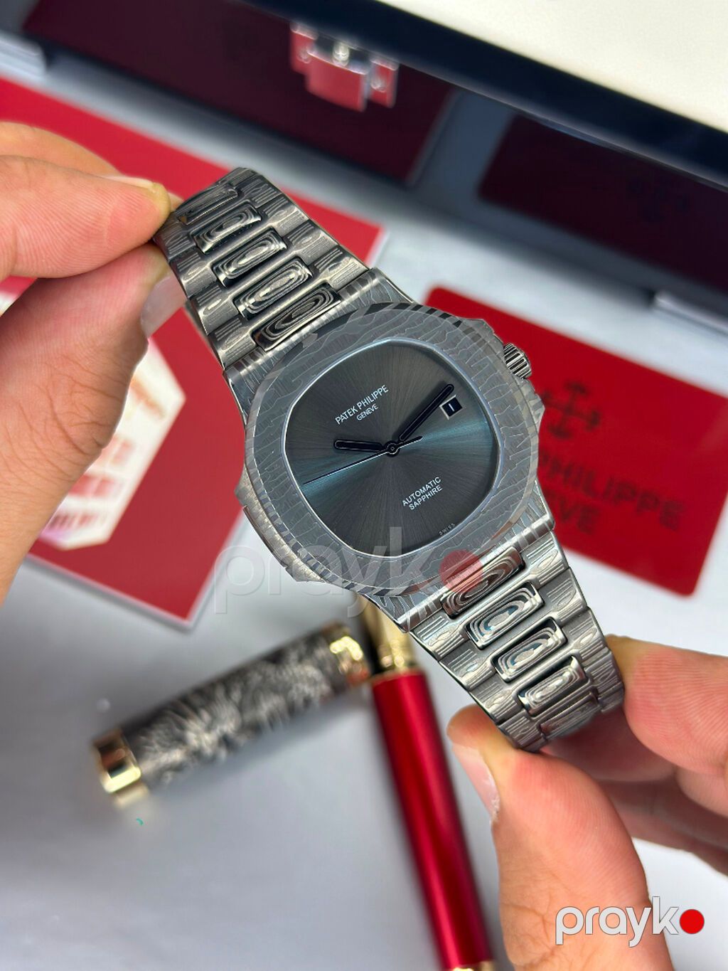 Yeni, Qol saatı, Patek Phillipe, rəng - Gümüşü — Qol saatları, Bakı (5)
