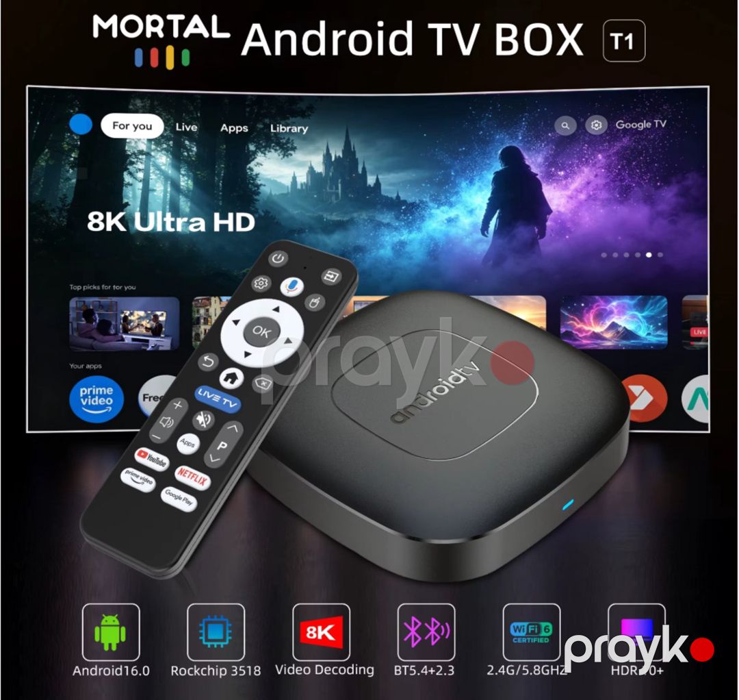 TV box 8gb/256gb Android 16 8K Wifi — TV və Video, Bakı (4)