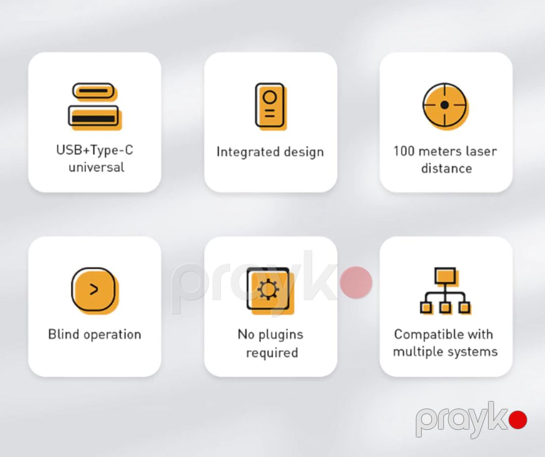 Prezenter Baseus wireless (Typec və USB) — Səs texnikası, Bakı (2)