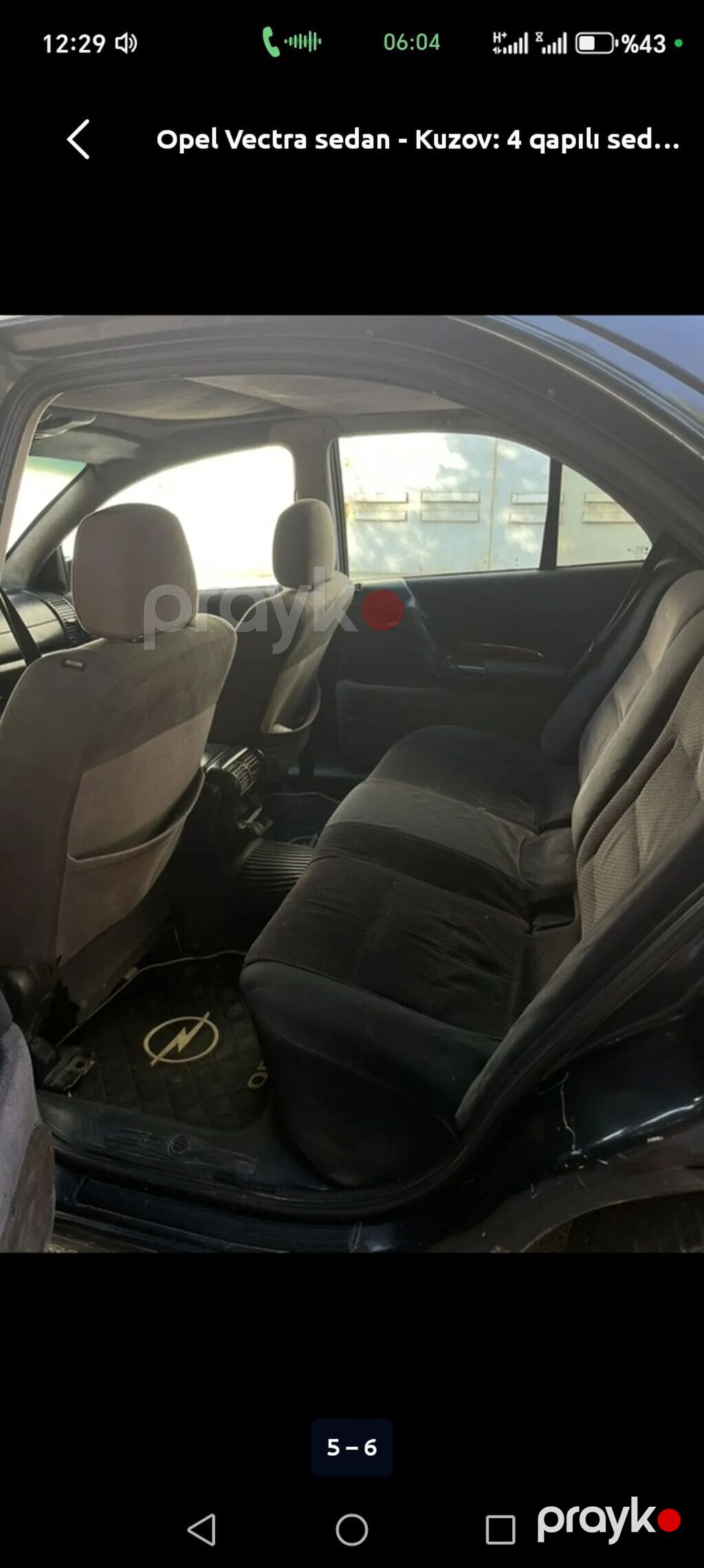 Opel Vectra sedan – 4 qapılı kuzov - Kuzov: 4 qapılı sedan, qara rəng — Avtomobillər, Qazax (2)