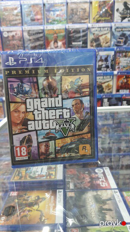 PS4 üçün "GTA 5" oyun diski — Bakı