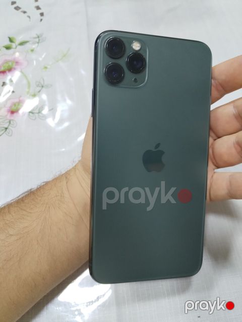 IPhone 11 Pro, 64 GB, Matte Midnight Green, Simsiz şarj — Saray