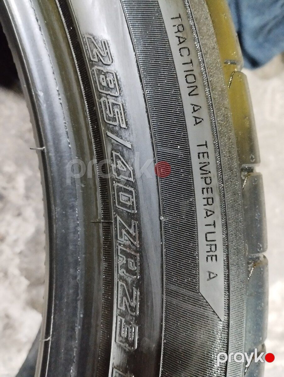 Yokohama Advan Sport diskləri 325/35 R23 285/40 R23 — Ehtiyat hissələri və aksesuarlar, Bakı (5)
