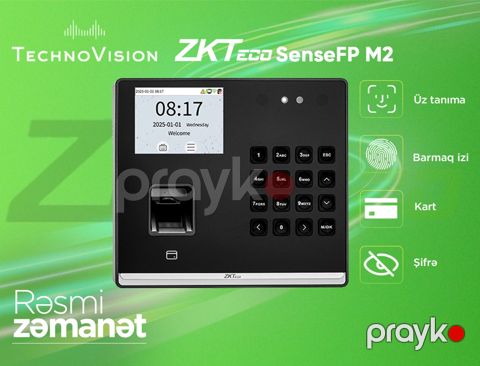 ZKTeco SenseFP M2 fingerprint terminal — Bakı