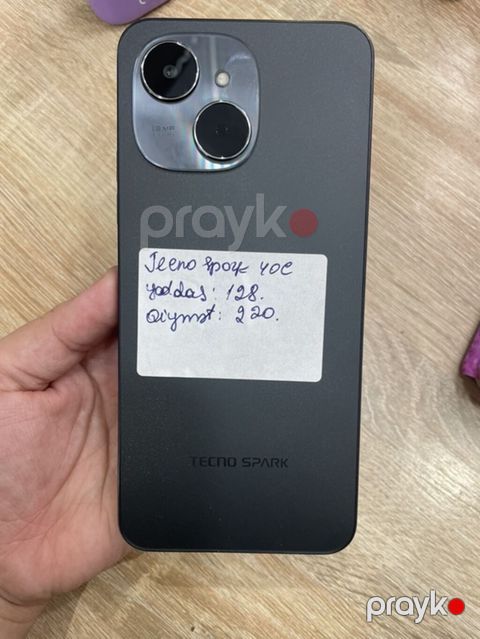 Tecno Spark 10C, 128 GB, rəng - Qara, İki sim kartlı — Bakı