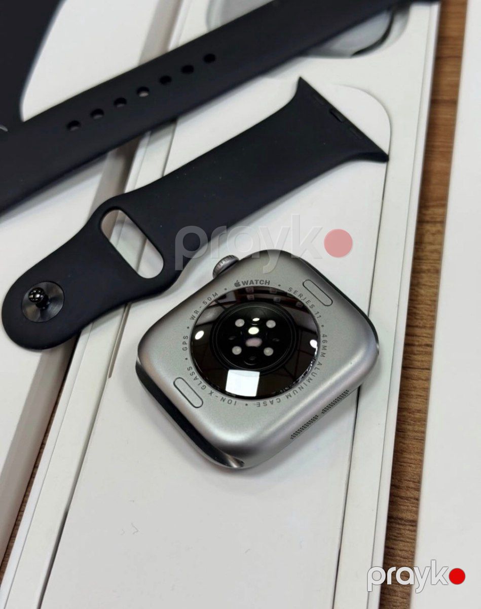 Apple Watch Series 11 Aluminum Space Gray 46mm — Ağıllı saatlar və biləkliklər, Bakı (3)