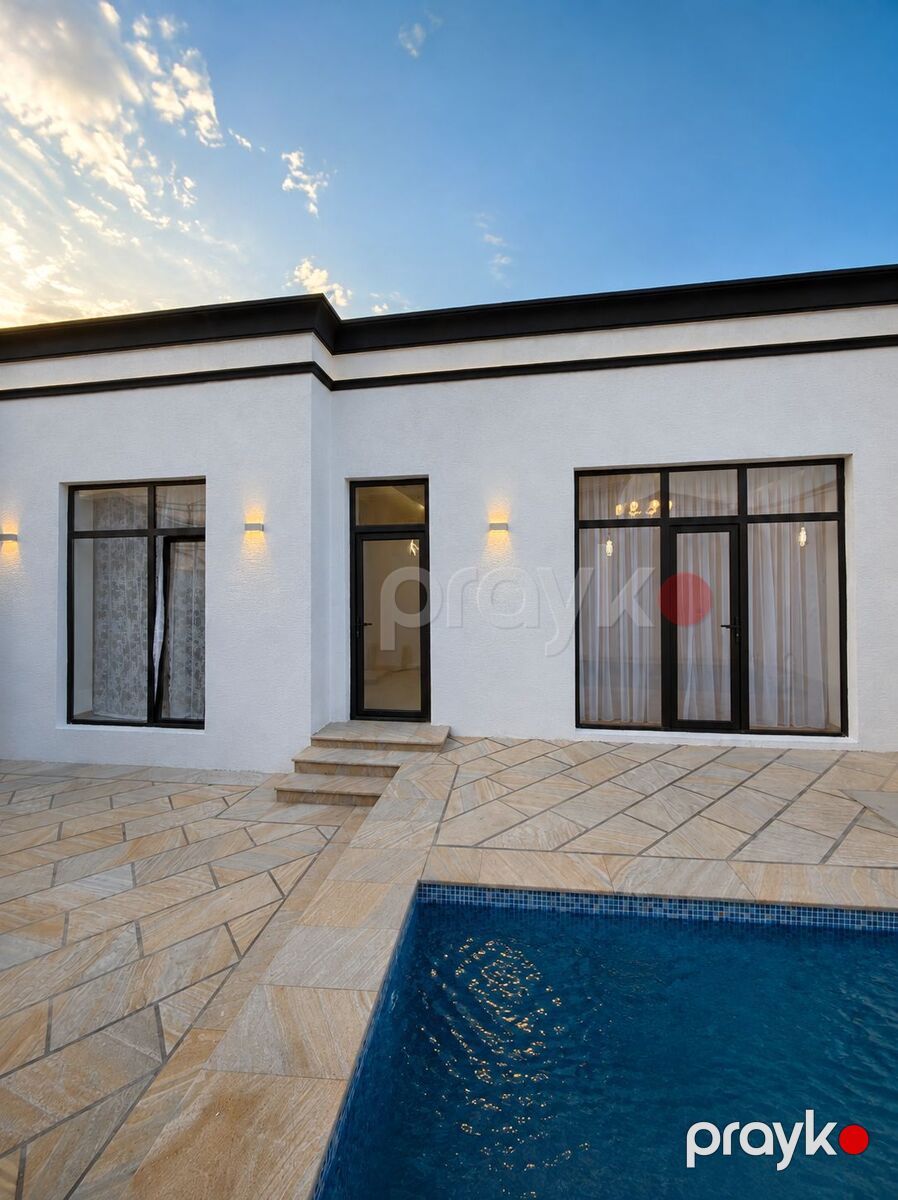 Satılır 4 otaqlı həyət evi/bağ evi 140 m² — Ev, villa, Bakı (3)