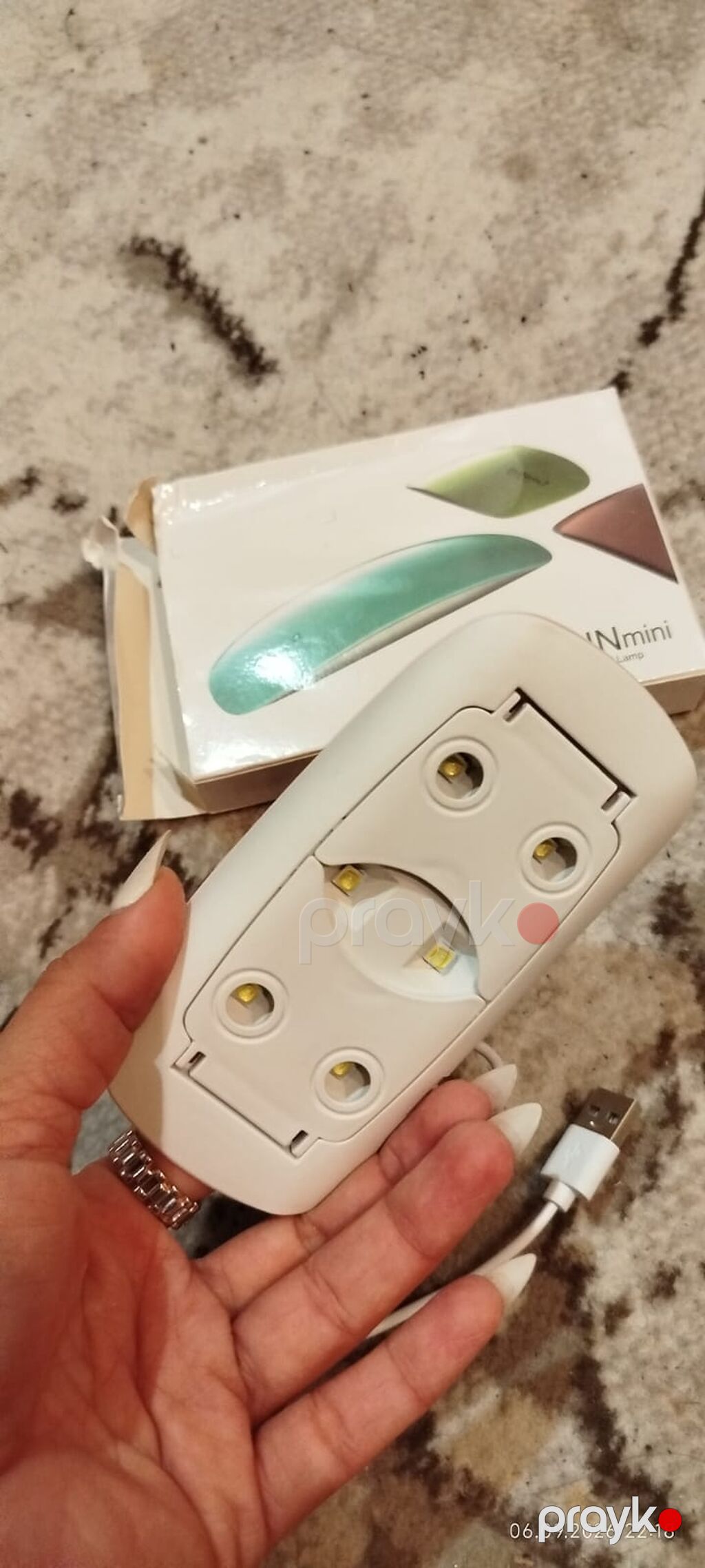 SUNmini Uv/led dırnaq lampası - Tip: Portativ mini gel lak quruducu — Digər, Bakı (4)