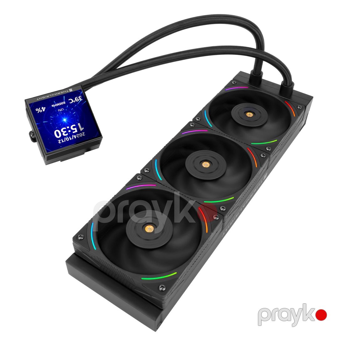 Cooler CPU Thermalright Hyper Vision 360 BK Argb — Kompüterlər və noutbuklar, Bakı (8)